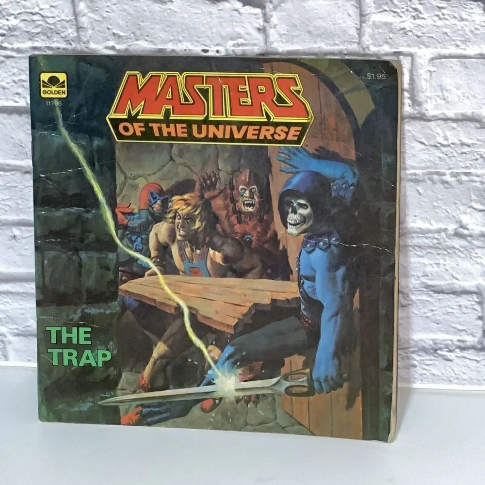 Vintage 1983 Masters of the Universe : The Trap - Golden Book, MOTU
